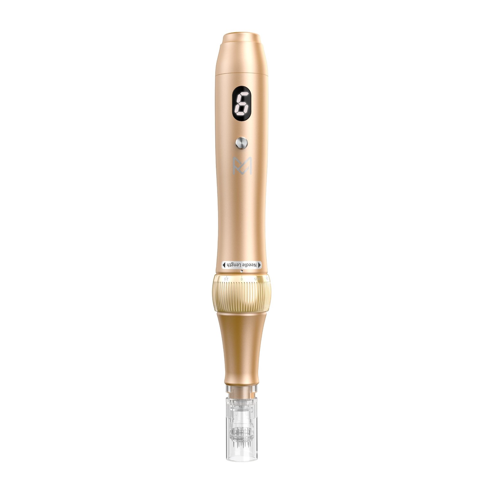 MOOKARDILANE T9 Golden kit with device, round nano cartridges, adapter, cable, and manual