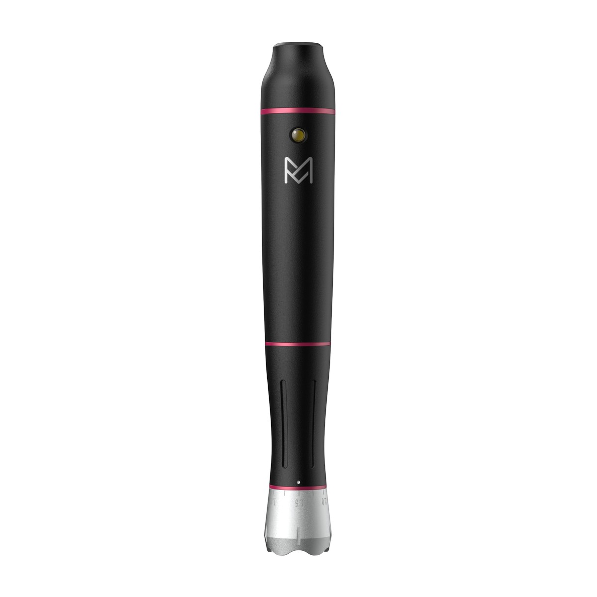 K7 Black microneedling pen, standing