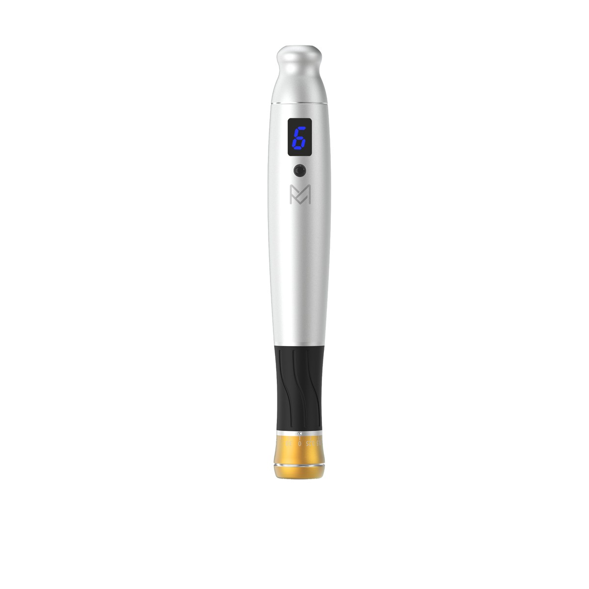 S5 Gold microneedling pen, standing